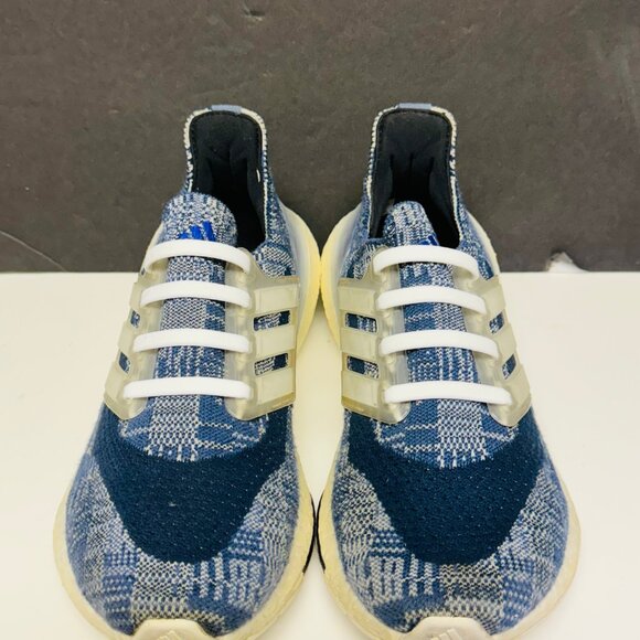 ADIDAS ULTRABOOST 2021 PRIMEBLUE Sashiko FZ3084 Men's Running Shoes Size 4.5 - Picture 3 of 6